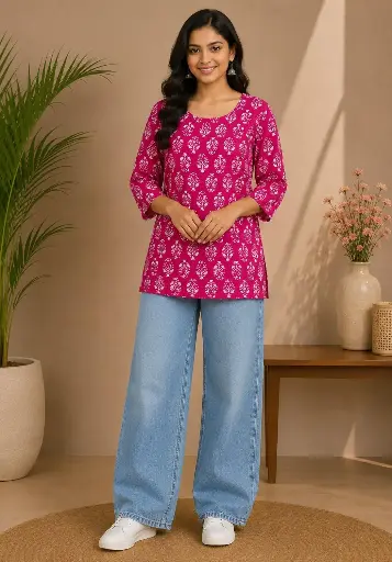 [n185s51b383n13q401] sh kurthi(c) R11 (cotton)
