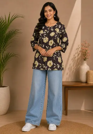 [n185s51b383n13q402] sh kurthi(c) R11 (cotton)