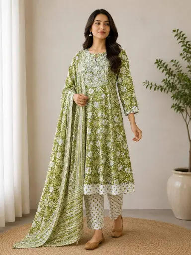 [n515v15b671n2q4010] Umb 3pcs R26  (Jaipuri cotton)