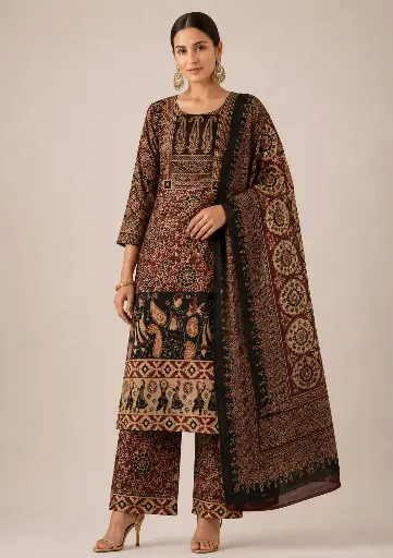 [n663h3b290n1q4016] 3pcs Ajrak R20 (cotton)