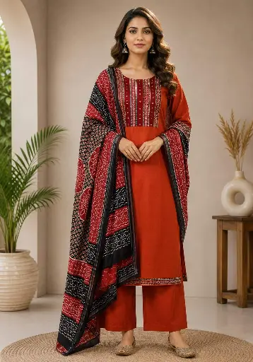 [n680h3b374n1q401] 3pcs Ajrak R20 (cotton)