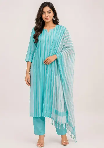 [n834v19b568n1q401] 3pcs R17 (Ikkat Cotton) 