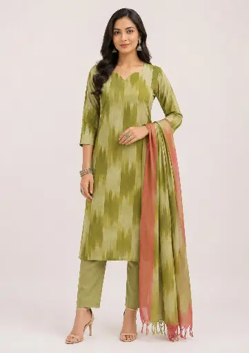 [n834v19b568n1q402] 3pcs R17 (Ikkat Cotton) 