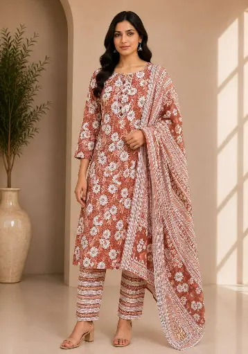 [n315m24b326n1q409] 3pcs R17 (Jaipuri Cotton)
