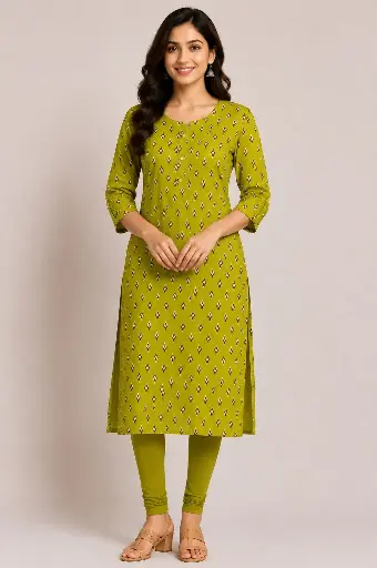 [n208a32b350n1q401] Kurti R22 (Rayon)
