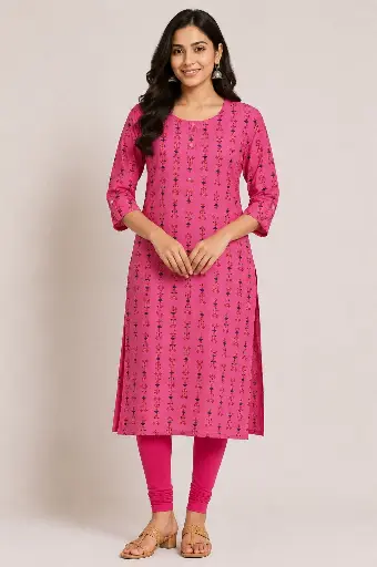 [n208a32b350n1q407] Kurti R22 (Rayon)