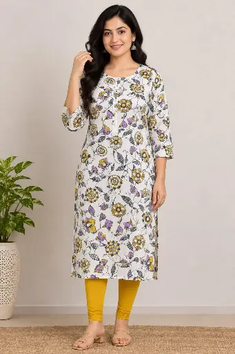 [n208a32b350n1q409] Kurti R22 (Rayon)