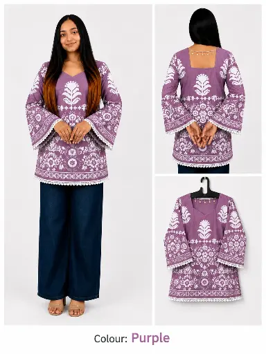 [n244v15b726n1q405] short kurti R11