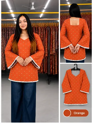 [n244v15b726n1q406] short kurti R11