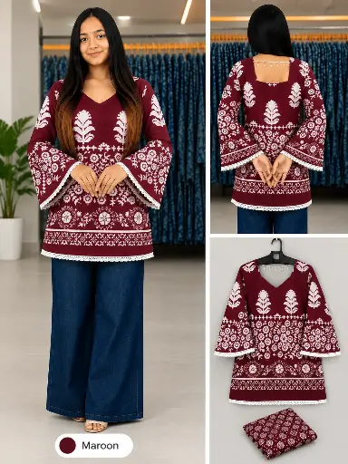 [n244v15b726n1q408] short kurti R11