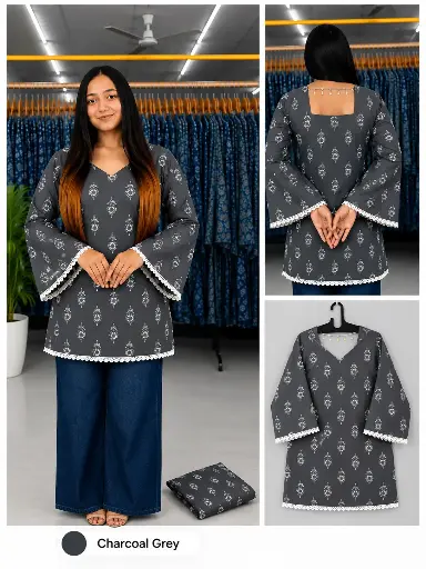 [n244v15b726n1q4012] short kurti R11